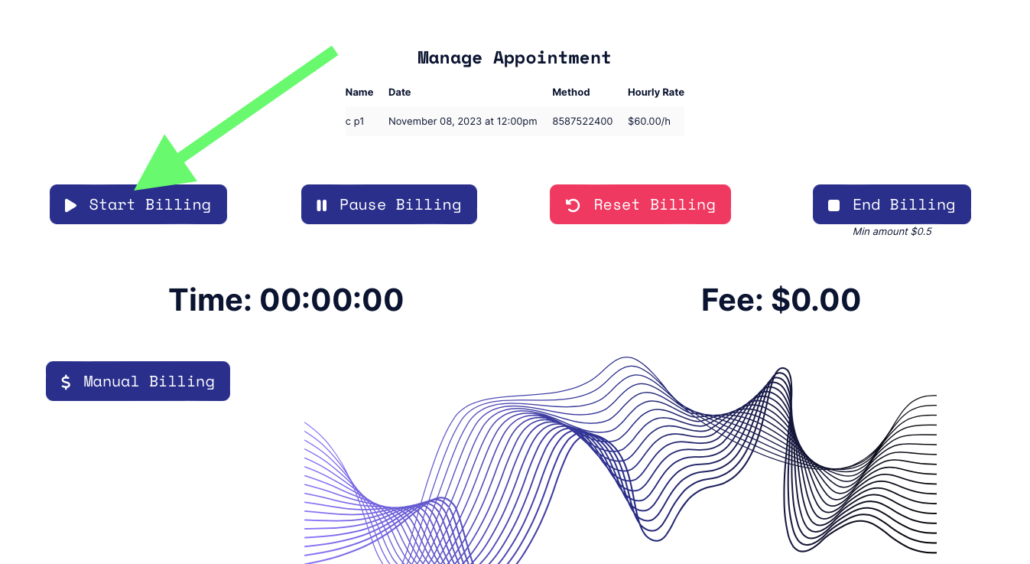 Manage Appintment